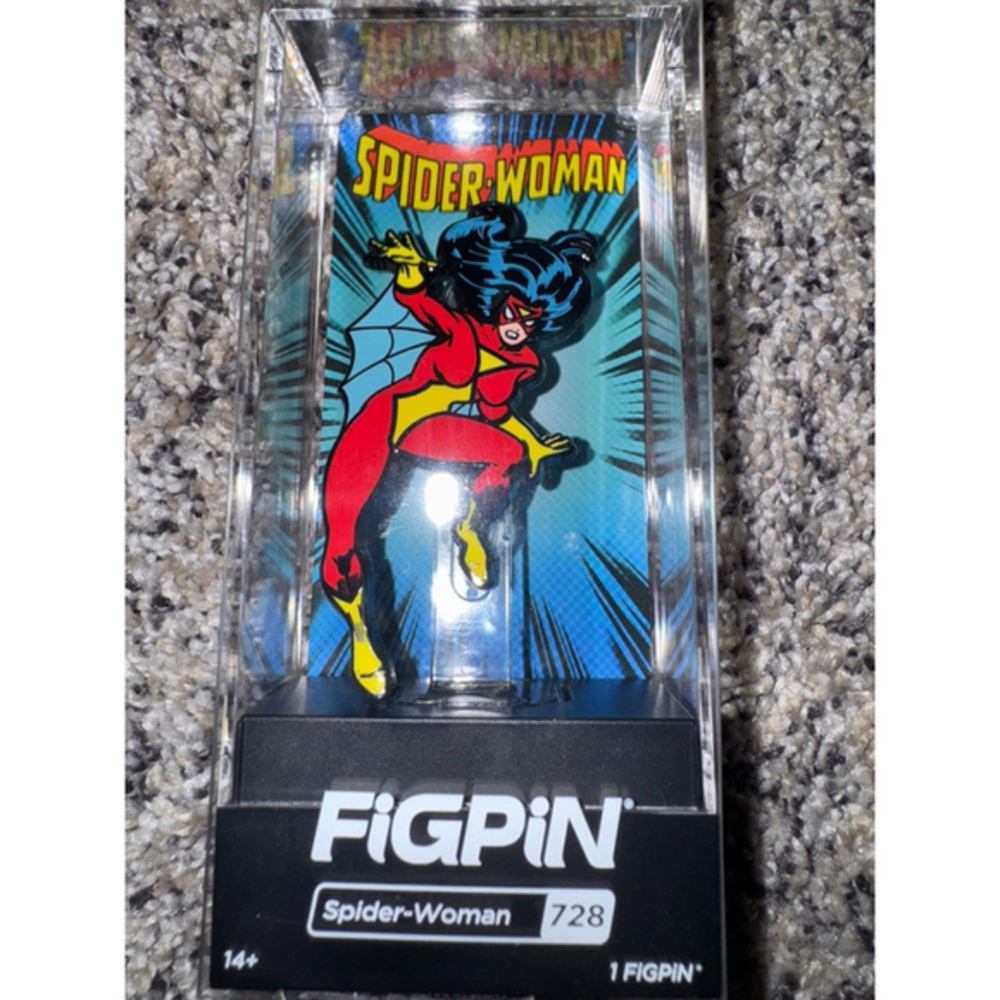 Unisex FigPin Spider-Woman Enamel Pin